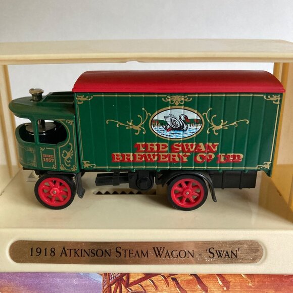 Matchbox Models of Yesteryear 1918 Atkinson Steam Wagon Swan Diecast w/ Box - Picture 2 of 6
